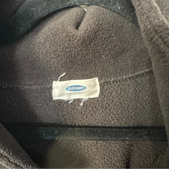 Old Navy Women’s Black Long Sleeve Zipper Front Fleece Jacket Size XXL GUC - Picture 4 of 8